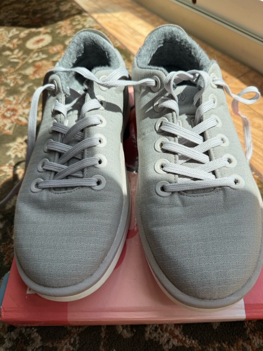 allbirds Women's Light Gray Wool Sneakers